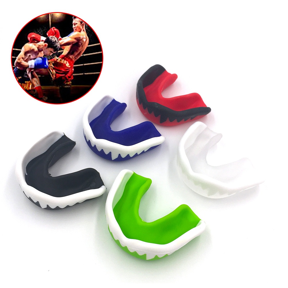 

Adult Mouthguard Mouth Guard Teeth Protect For Boxing Football Basketball Karate Muay Thai Safety Protection toothmouthguard toothprotector, White