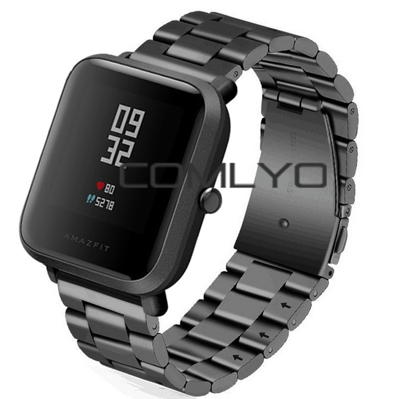 amazfit bip metal strap