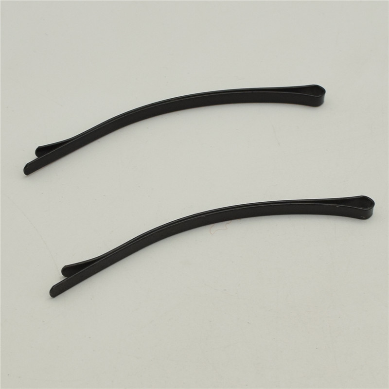 

500pcs 6cm Black Metal Bobby Pin Hair Clips Wholesale Findings for DIY Craft, Blue;slivery