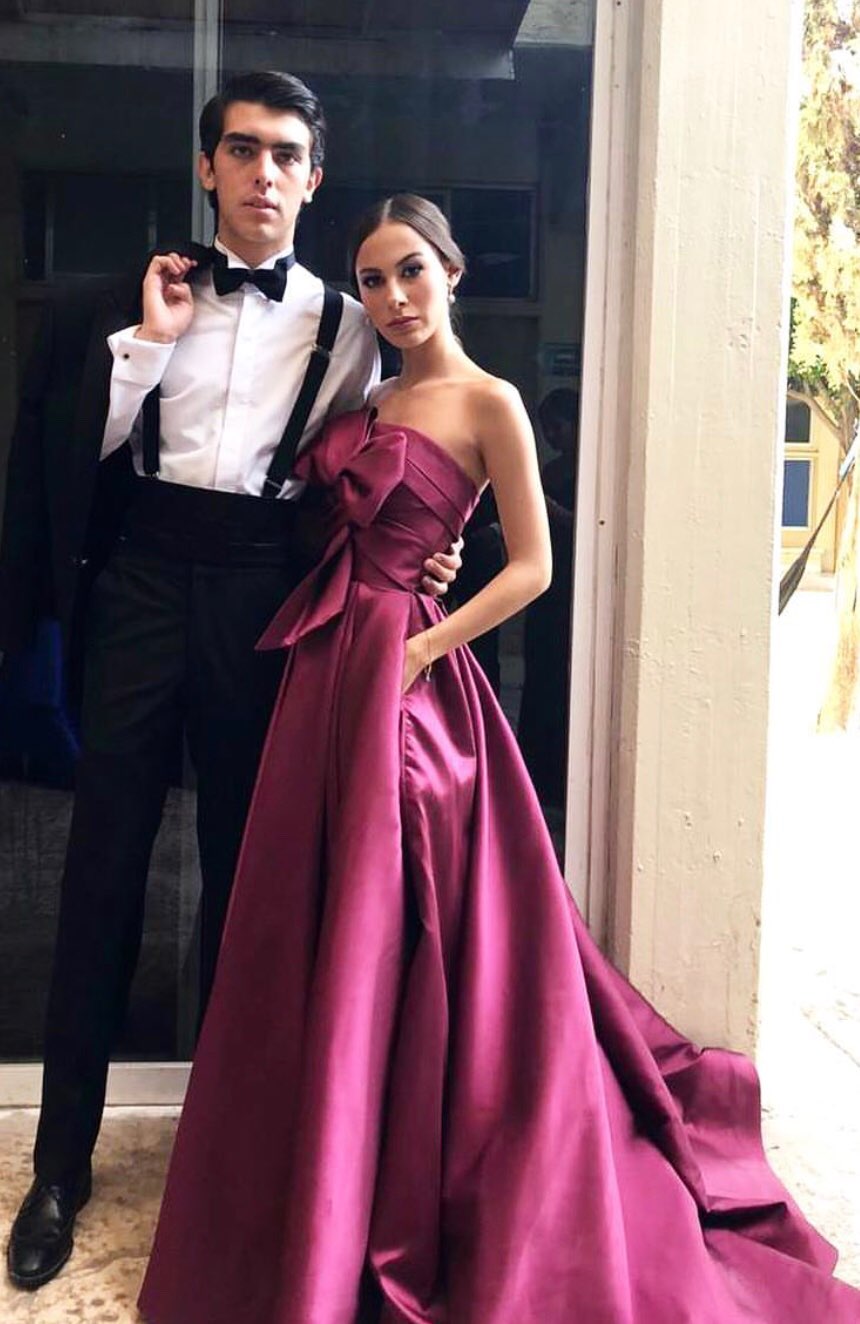 

FADISTEE New arrival party strapless neck sleeveless evening dresses prom dress lace-up Classic formal gown long satin belt style, Dark red