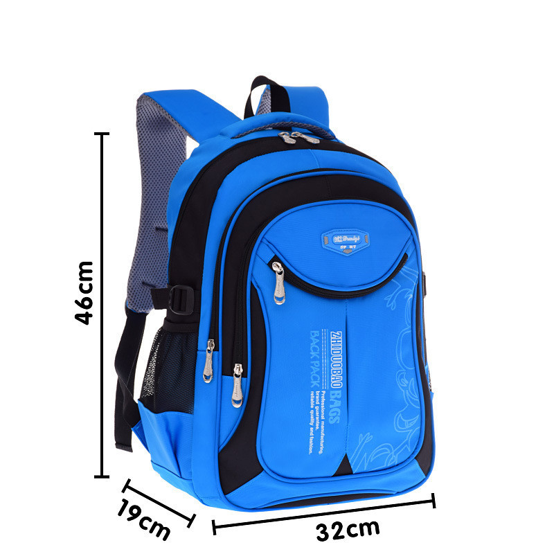 large black and blue