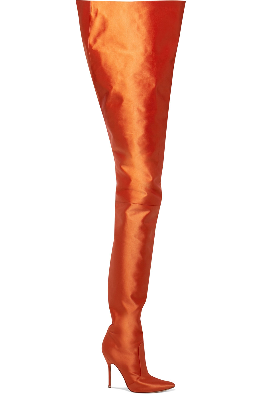 

new fashion boots lady shoes satin pointed toe high heels winter thighhigh boots women shoes botas designer shoes, Green