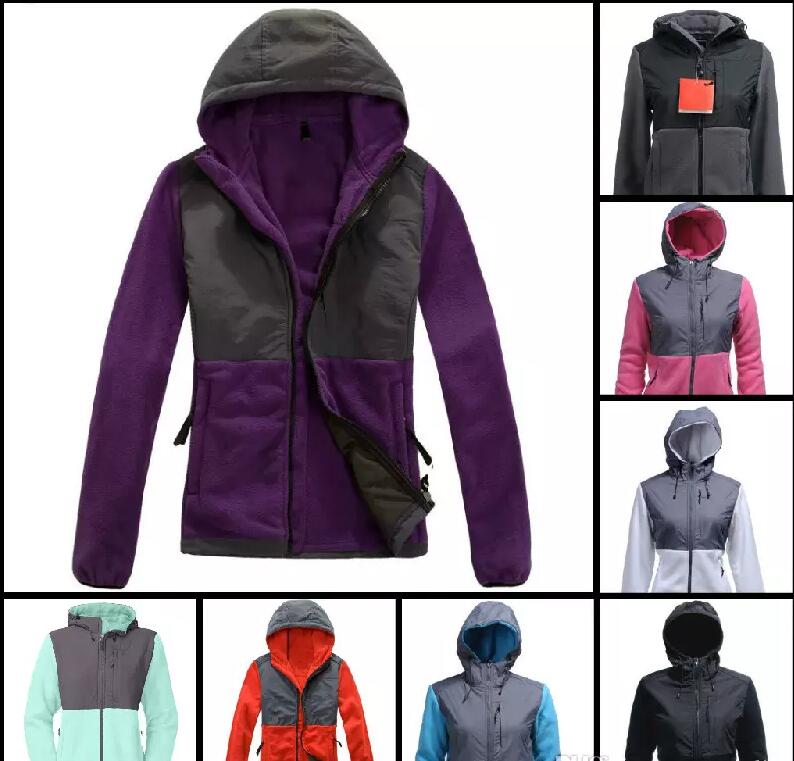 Winter Women Fleece Hoodies Jackets Camping Windproof Ski Warm Down Coat Outdoor Casual Hooded SoftShell Sportswear Outerwear sweater S-XXL