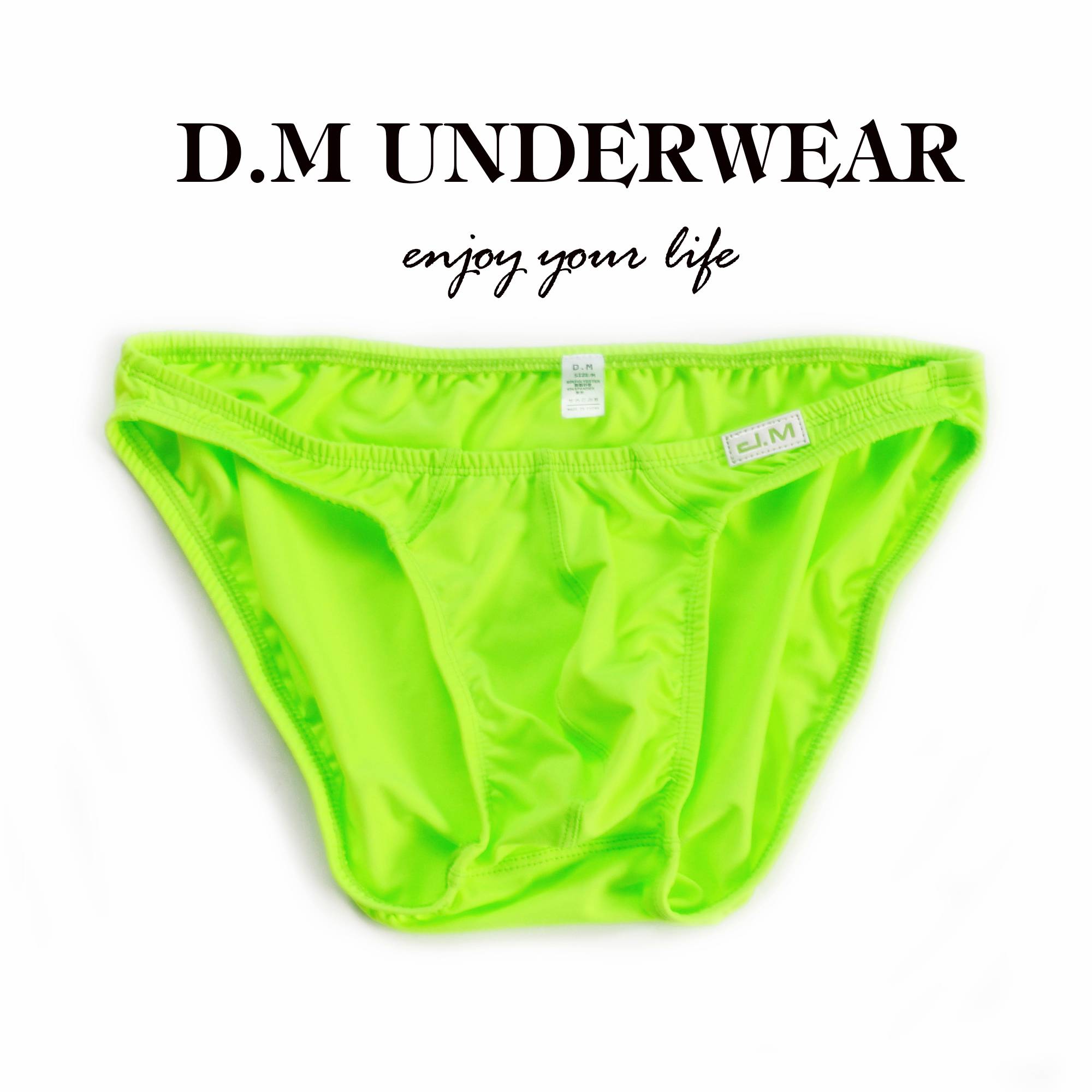 2019 D.M Men'S Underwear Man Briefs Low Waisted Sexy Briefs Breathable