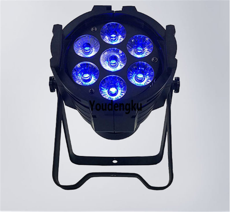 24 pieces Pro light night club LED par light par 64 7X18w rgbwa uv 6in1 led par stage dj disco lighting-image-427316220