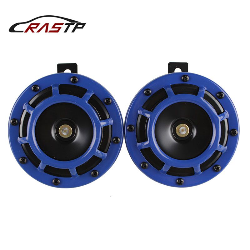 Gosear DC 12V 510Hz Moto Auto Voiture Alarme Avertissement Fort /Électronique Escargot Air Horn Sound Speaker