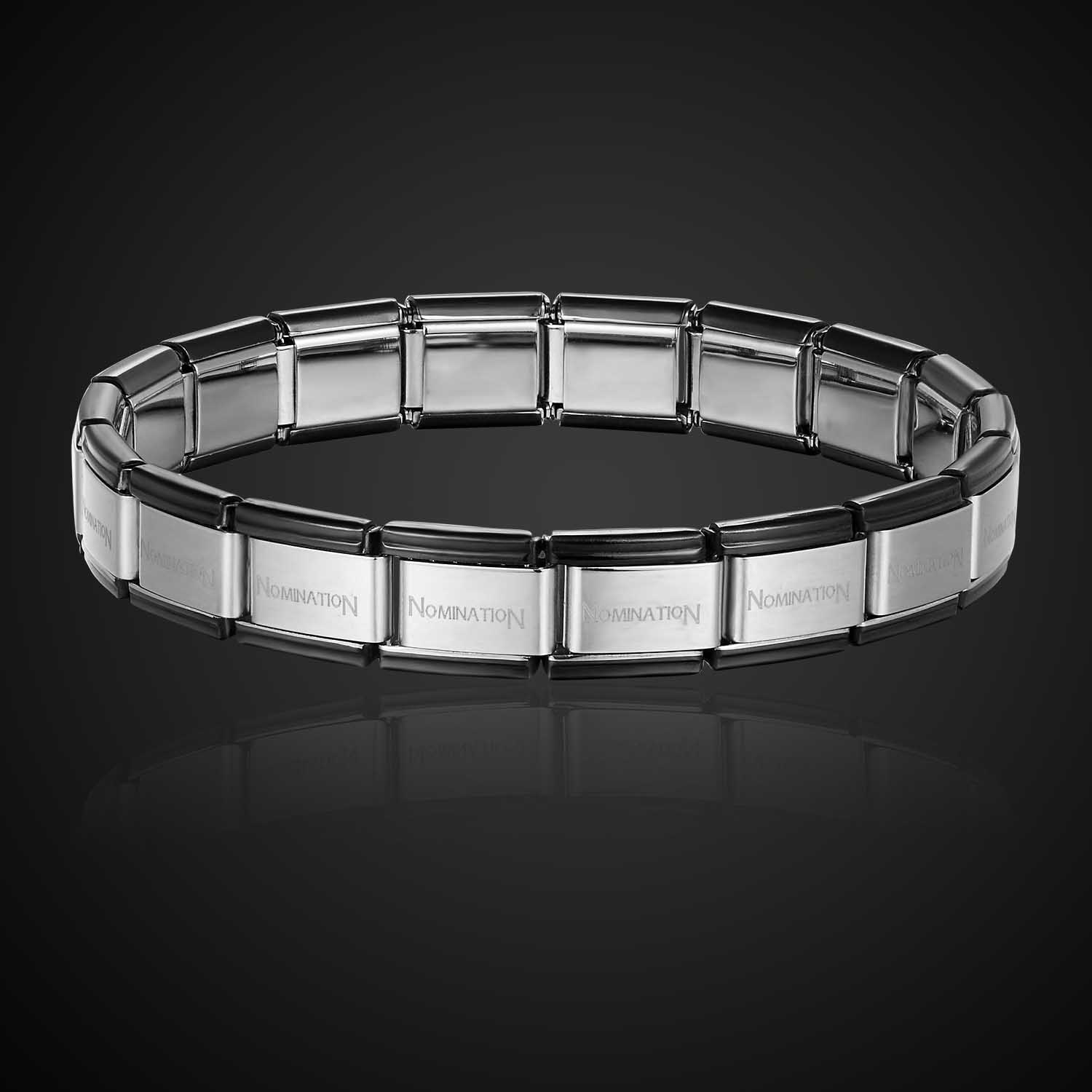 yahan nomination jewelry popular style stainless steel bracelet letter and stretch fashion bangle for everybody use jewelry7376021 2025