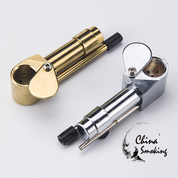 

Proto Pipe Metal Smoking Pipe in Golden & sliver Color Proto Smoking Pipe Brass Proto pipes free shipping