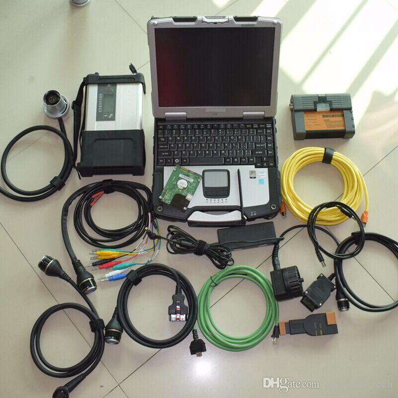 

Diagnostic tool mb star c5 for bmw icom a2 b c diagnosis 2IN1 software with one laptop cf30 4g hdd 1tb ready to use