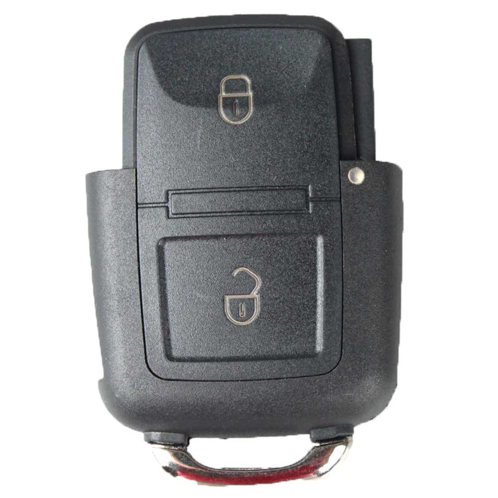 2Buttons Remote Key Fob Case Shell For Car VW Volkswagen Seat Skoda-image-415616268