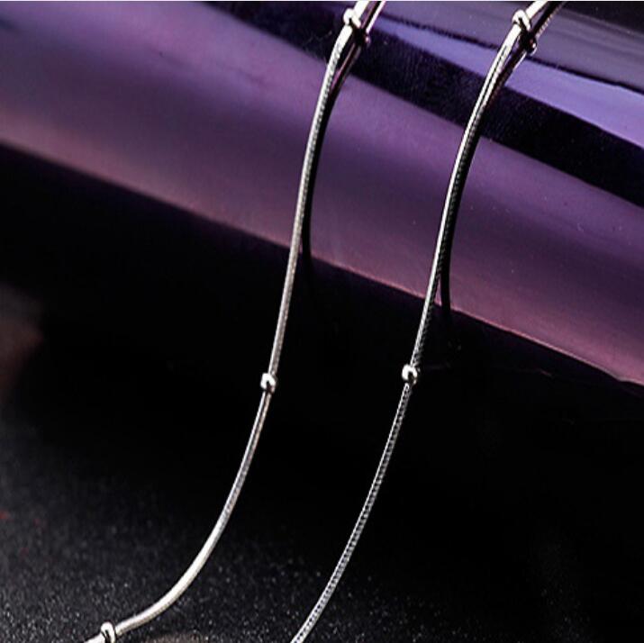 

jewlery S925 sterling silver necklace snake chain necklace for women Vintage gift wholesale hot fashion free of shipping