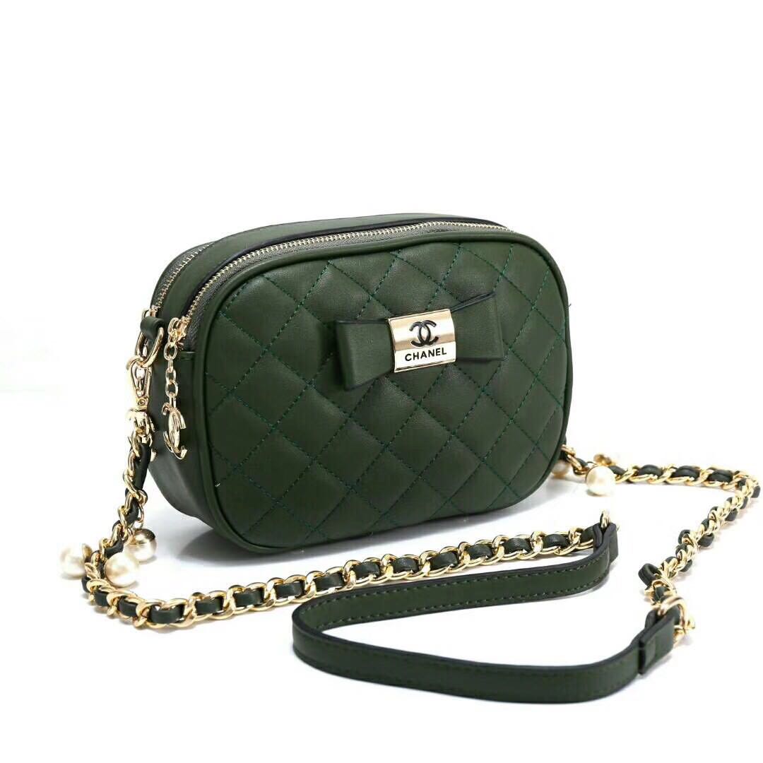 Nouveau Style Haute Qualité Nouveau À La Mode Minimaliste Crossbody PU Sac femmes Sac À Dos Épaule Diamant Chaîne mini sacs de noeud papillon pou