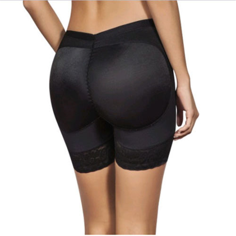 

2017 Sexy Boyshort Panties Woman Fake Ass Underwear Push Up Padded Panties Buttock Shaper Butt Lifter Hip Plus Size, As the picture shows
