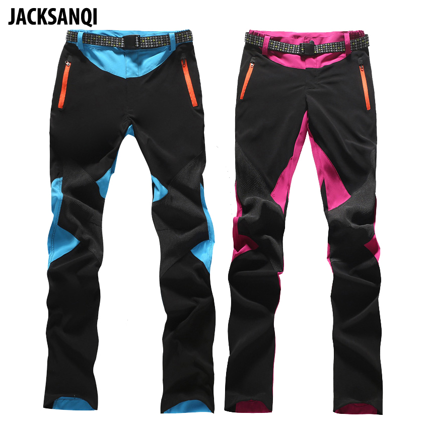 JACKSANQI Summer Women's Quick Dry Pants Hiking Sports Outdoor Trousers Water Repellent Trekking Climbing Female Pants RA097 C18111401