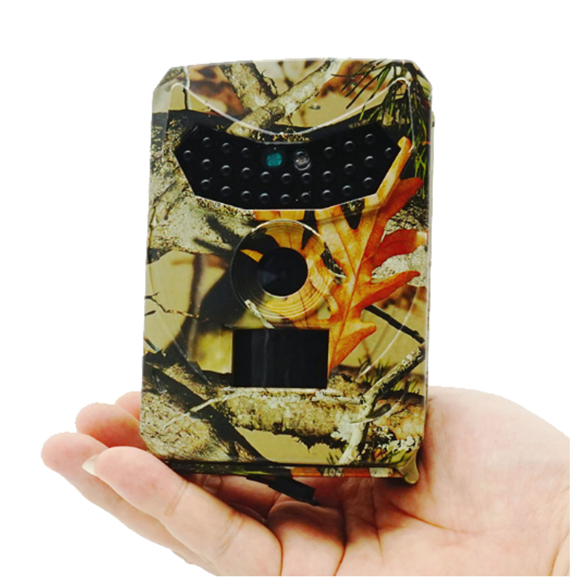 Caméra de chasse 12MP 1080P GameHunting Caméra de chasse avec 940nm améliorant la vision nocturne des LED infrarouges jusqu'à 33ft / 10m couleur