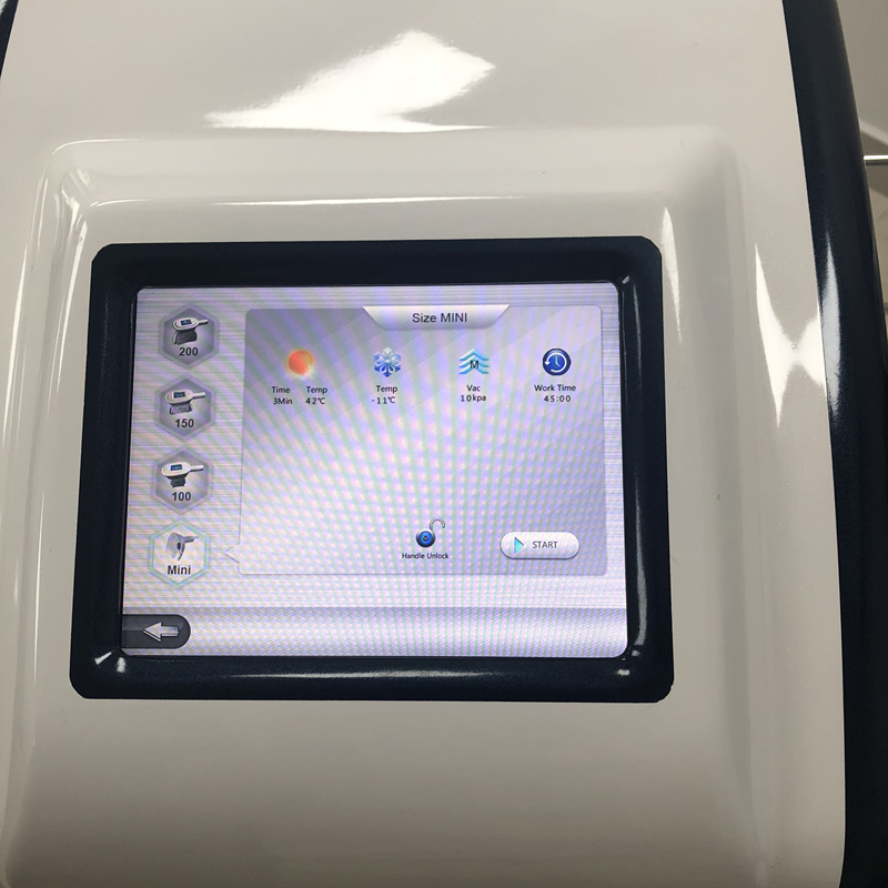 

Cold Therapy Cooling System Fat Freeze Cellulite Reduction Vacuum Pressure Photon Cryolipolysis Machine with 4 handles