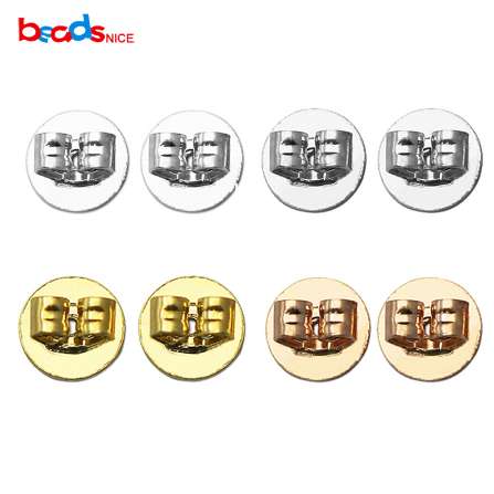 

Beadsnice New Arrival 925 Sterling Silver Earring Back Stoppers Earnuts Earring Plugs for Jewelry Making ID35041