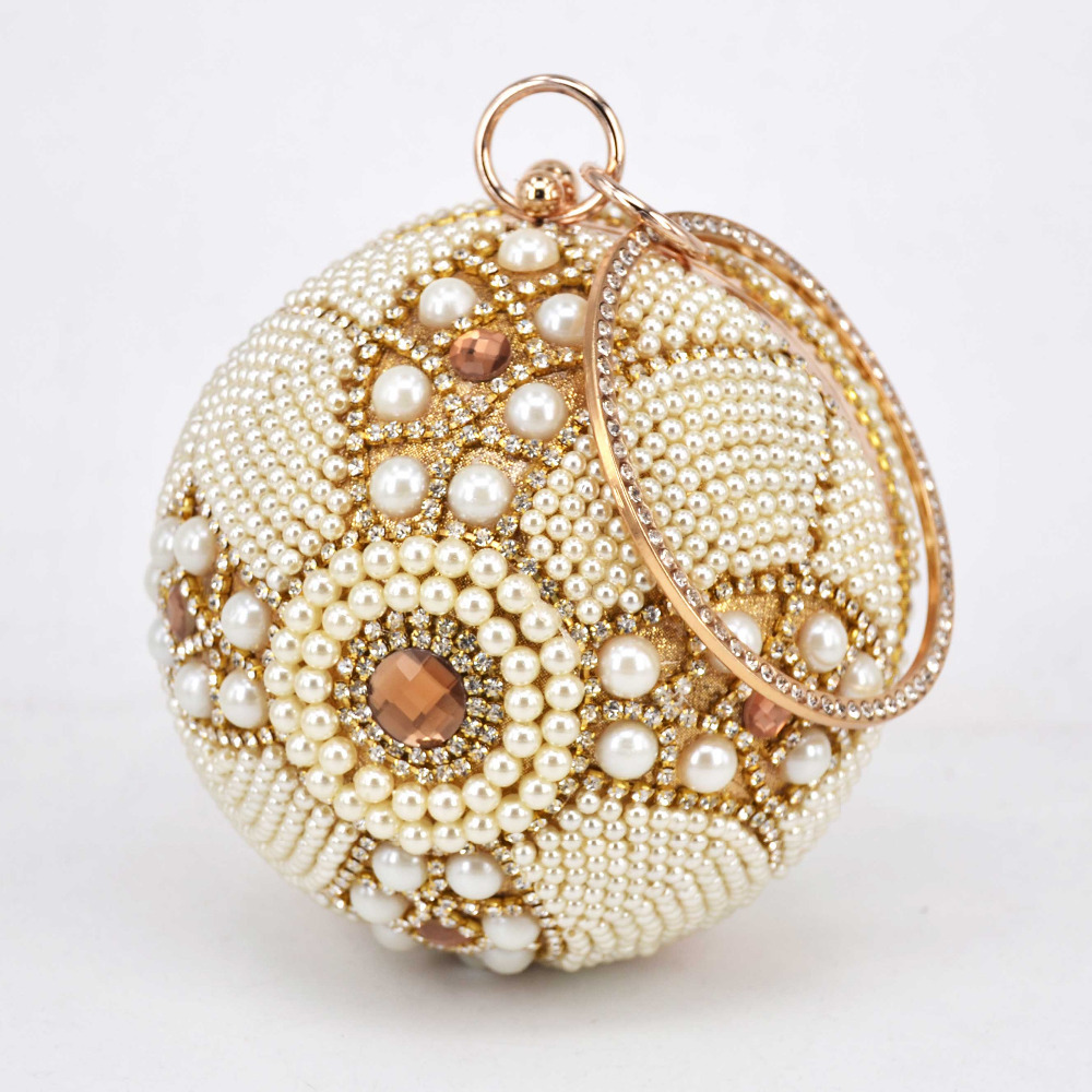 gold ball purse
