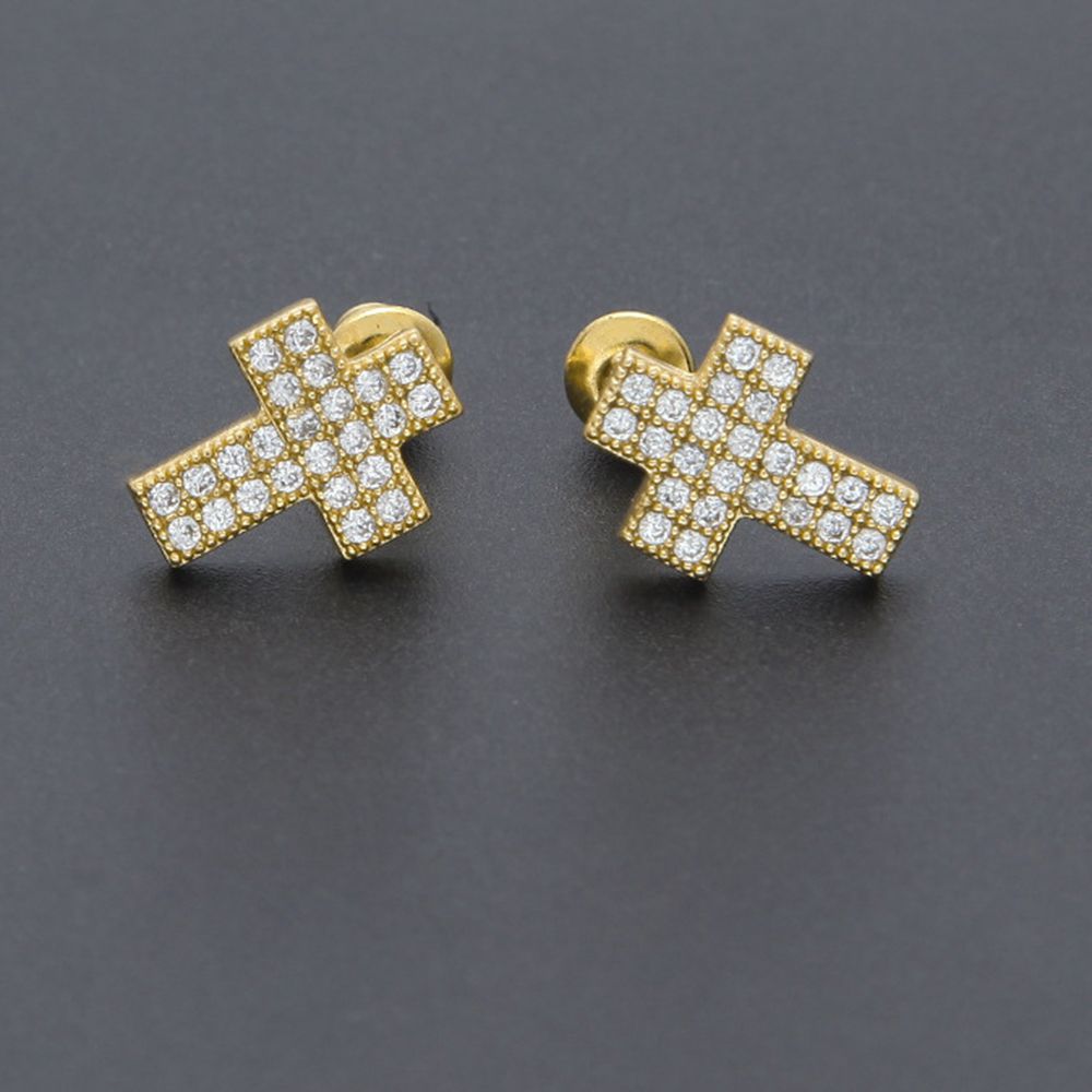 Stud Cross Earrings For Men Australia 