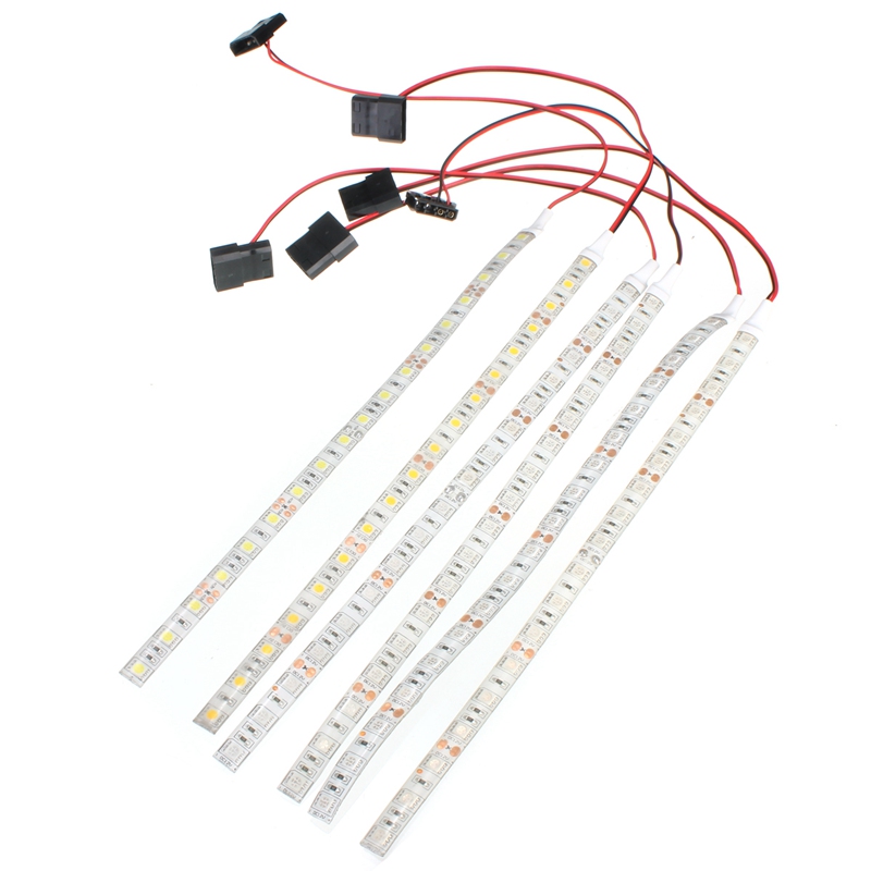 

Waterproof LED Strip 5050 SMD DC12V 18 LED Flexible Case Strips Tape Light for PC Computer Case