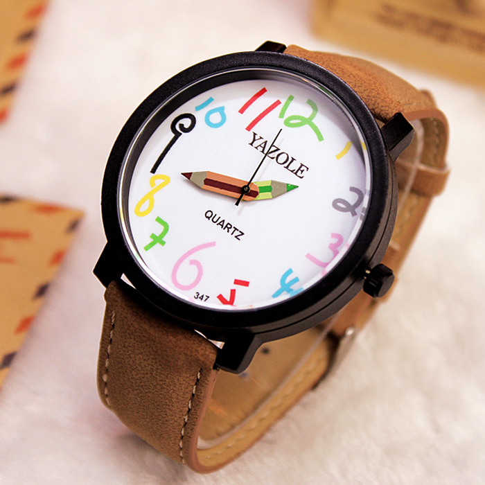 Men And Women Watch Simple Night Light Student Quartz Wristwatches Gift Fashion Mens Womens Watches Wholesale 347