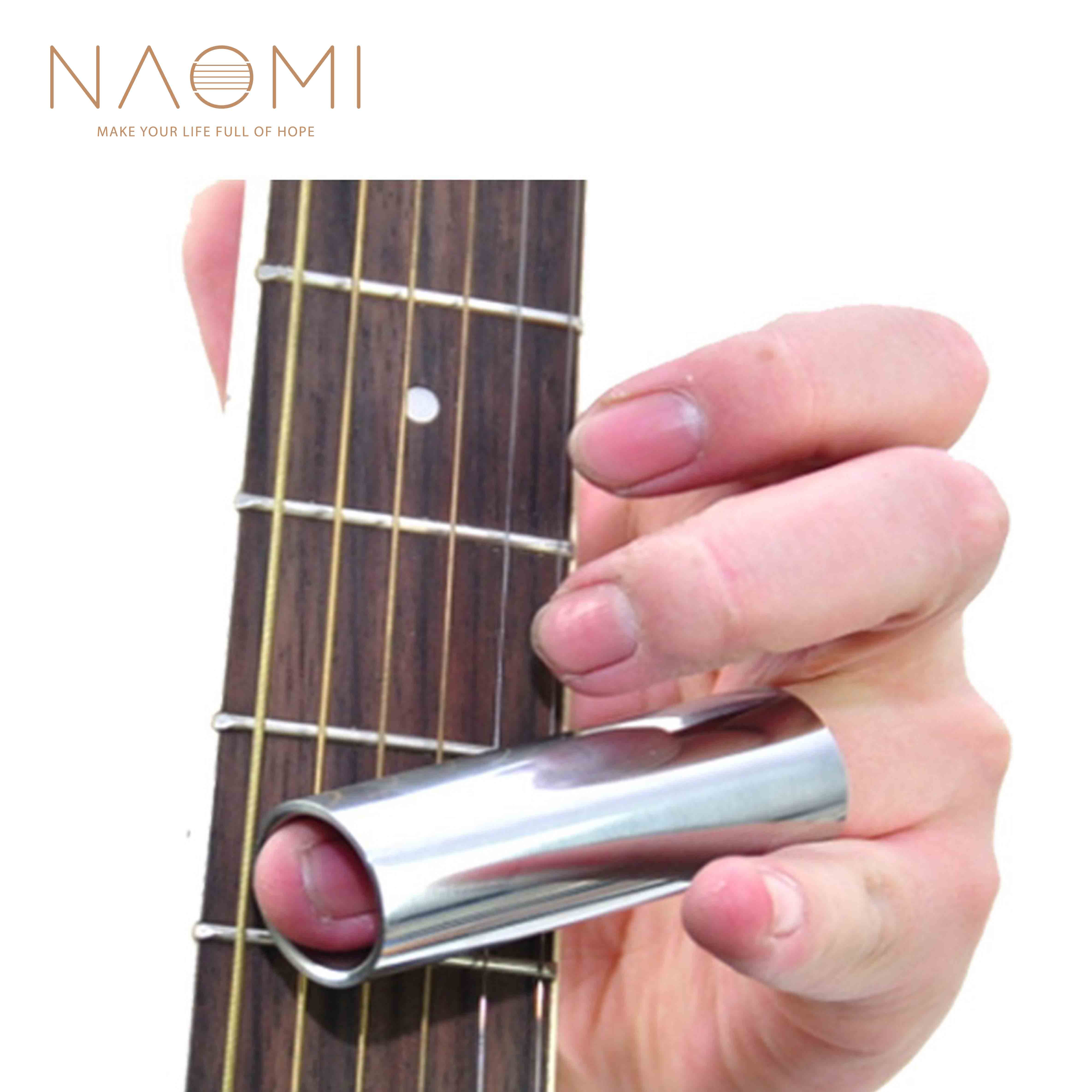 

NAOMI Chrome Guitar Slide Plated Blues Slider Highly Polished Electric Guitar Slide-046B Guitar Parts Accessories New