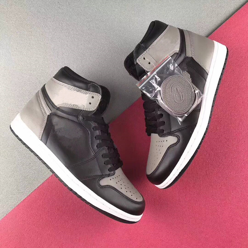 

Discount 1 OG High black grey men basketball shoes sports sneakers trainers trainers outdoor top quality size 8-13