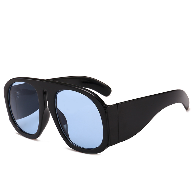 

Round sunglasses Fashion glasses Europe and the United States round personality reflective men and women glasses 6 selection of color