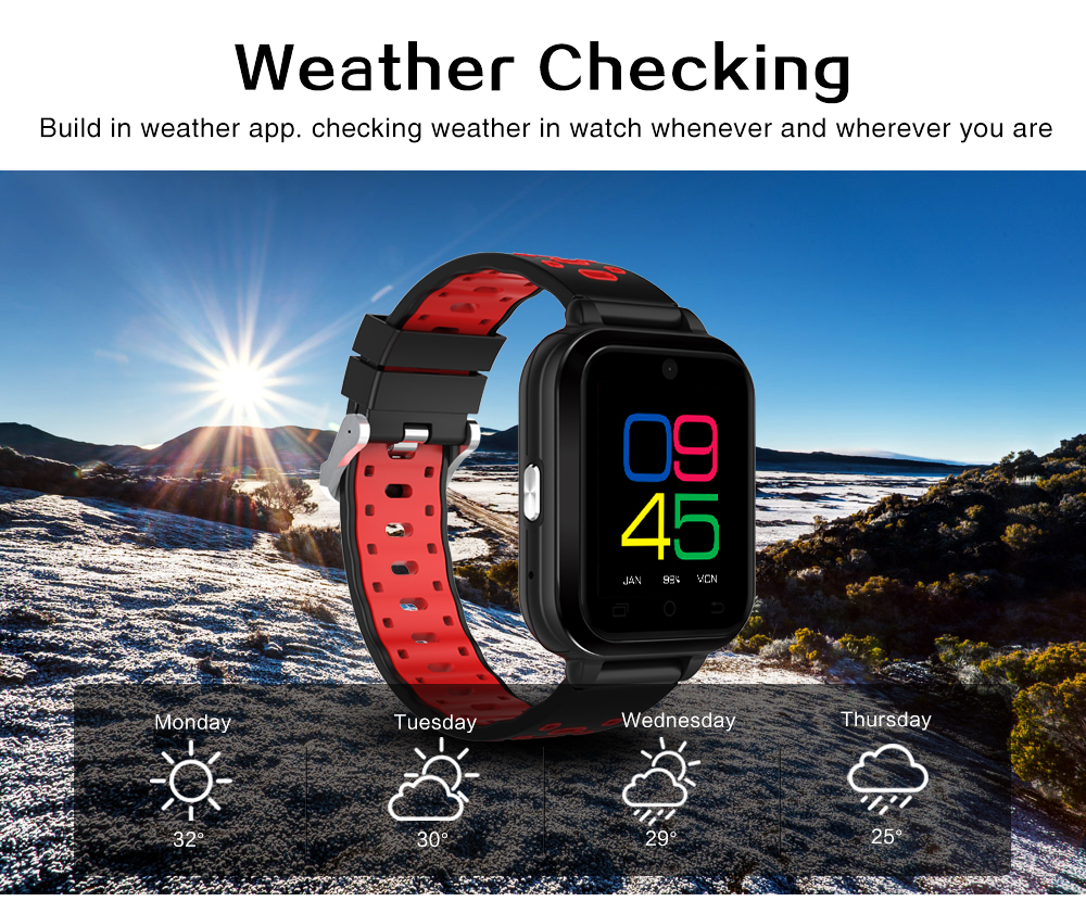 New Q1 Pro 4G smart watch Android 6.0 MTK6