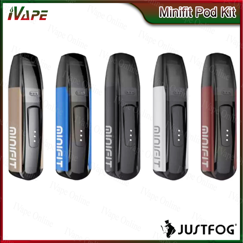 

Authentic JUSTFOG MINIFIT Starter Kit with Minifit POD System 1.5ml & MINIFIT Battery 370mAh All-in-one Ultra Portable Vaping Device