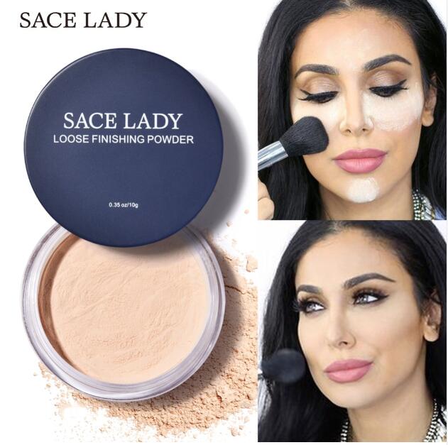 

Face Loose Powder Matte Finish Transparent Setting Powder Professional Translucent Makeup Oil-control Compact Cosmetic, Color