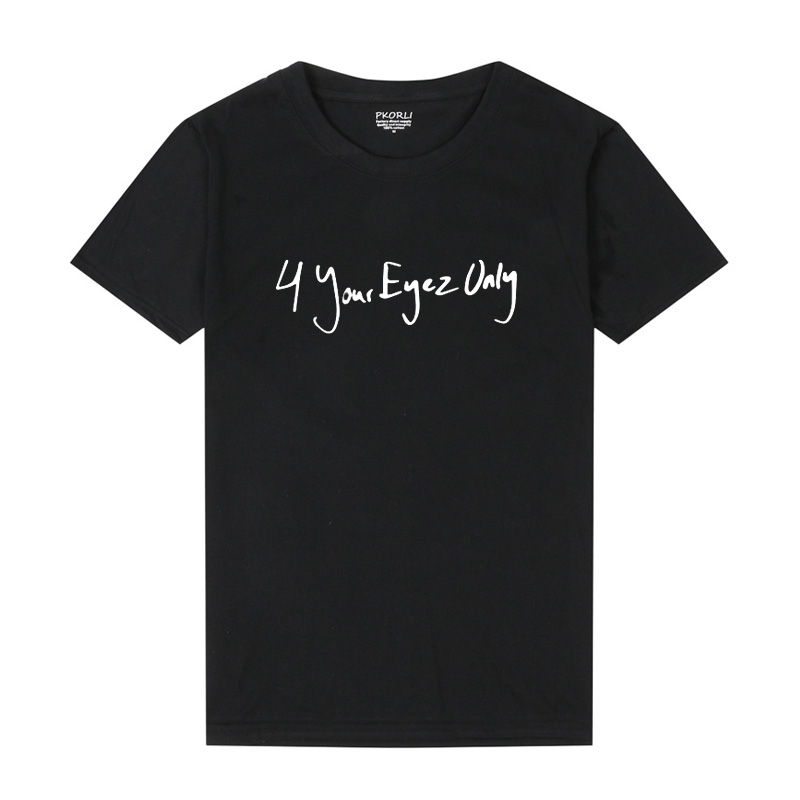 

Pkorli 4 Your Eyes Only T-Shirt Men Women Casual J Cole T Shirts Summer Cotton Short Sleeve Fans Dreamville Tee Shirts, Black