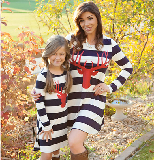 mum and baby christmas dress