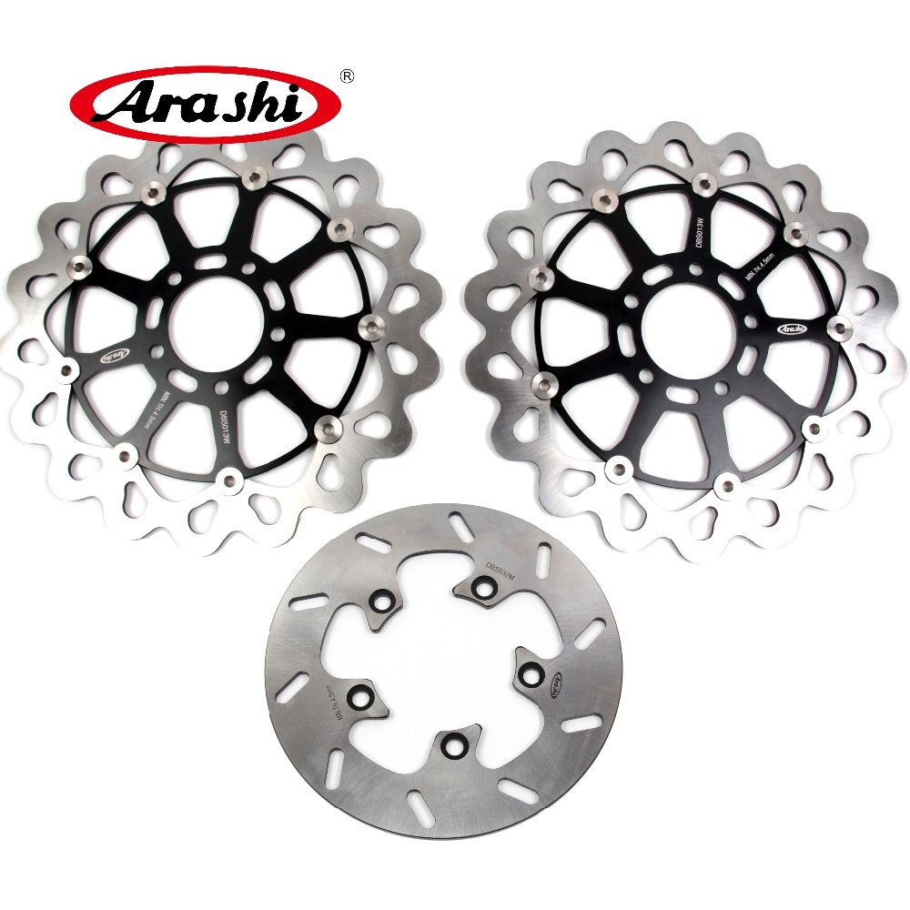 

ARASHI FOR SUZUKI TL1000R 1998 - 2003 Front Rear Brake Rotors Disc Kits TL 1000 R TL1000 1999 2000 2001 2002 GSXR 600
