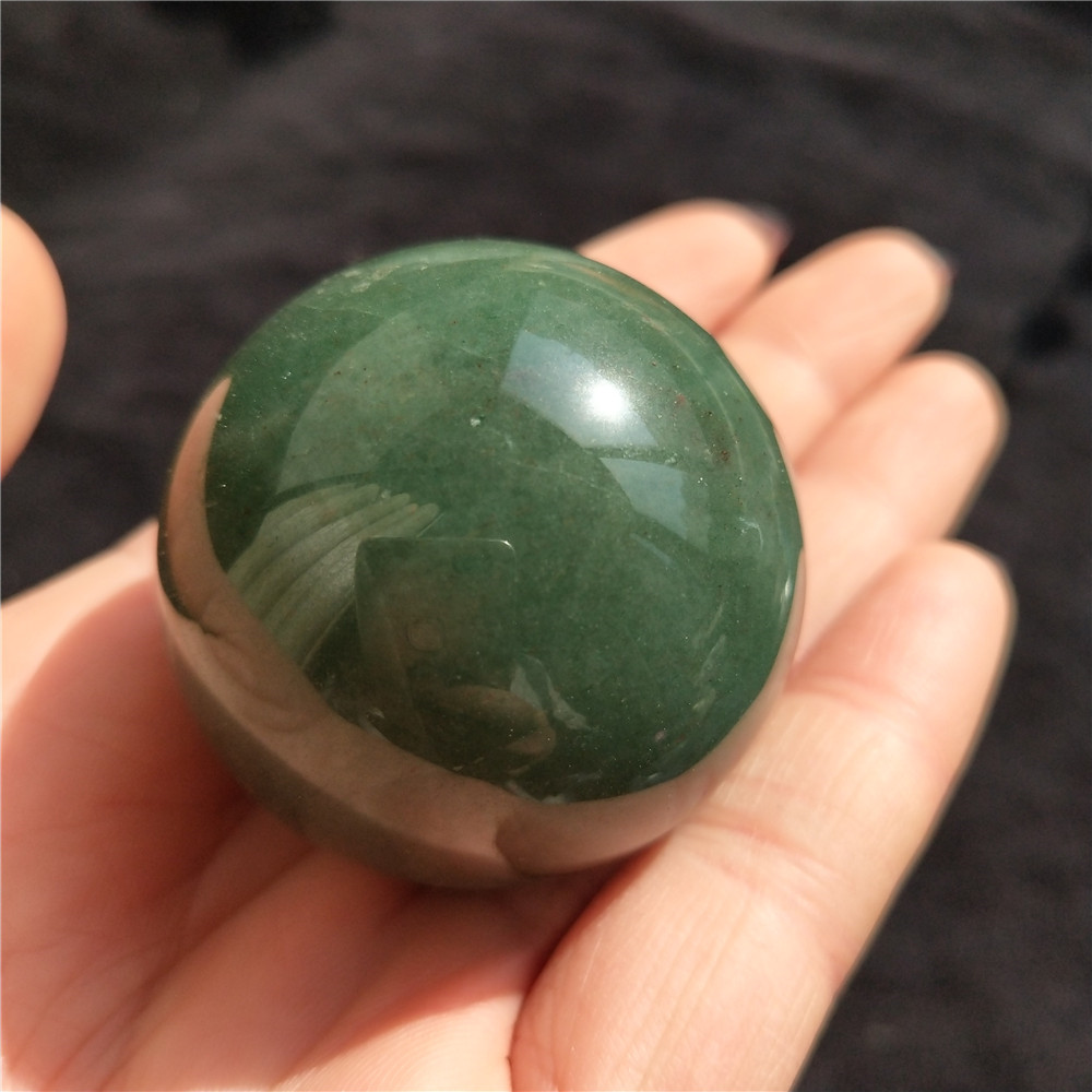 

40--50 mm beautiful natural green aventurine stone crystal ball crystal sphere home decoration crystal healing gift