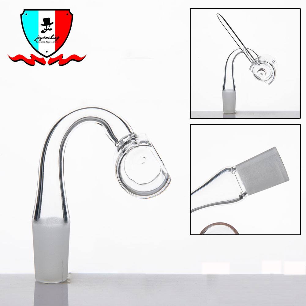 

Quartz Banger Dozer Nail With Big Bowl; Quartz Trough High Air Flow Super Thick in Frost Joint For Oil & Wax Water Pipe