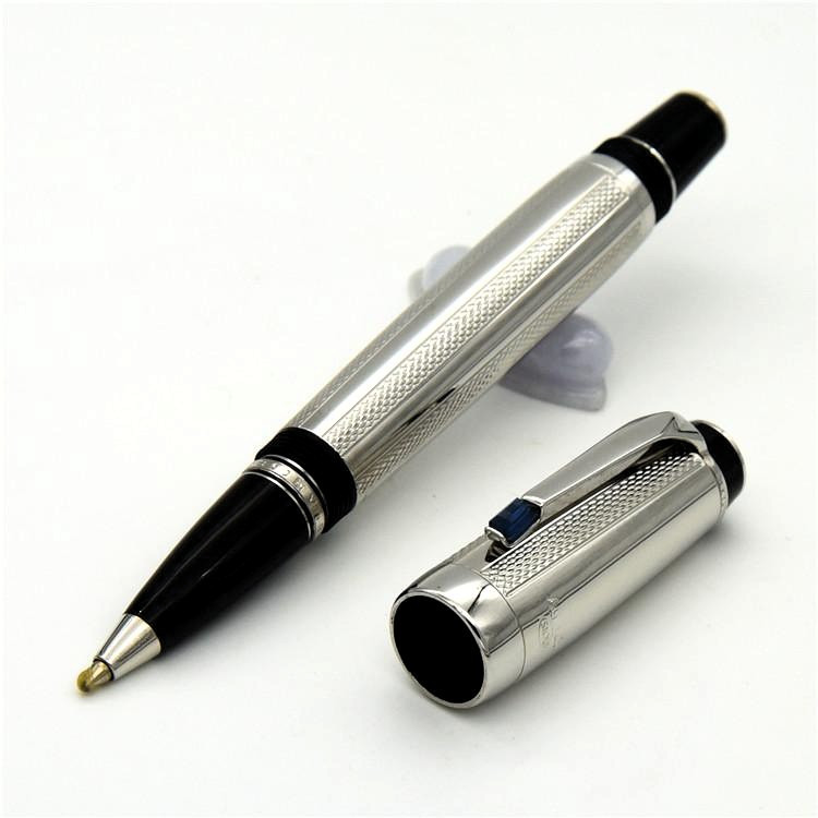 

High Quality Bohemian monte silver/gold metal Fountain pen with gemstone14 K nib office school stationery classic ink pens