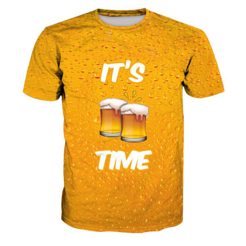 I/'M ON A BEER DIET Mens T-Shirt S-3XL Funny Printed Alcohol Joke Novelty Top