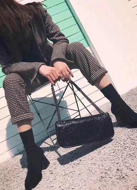 

New arrival hot sale new style women fashion handbag leather high quality shoulder bags purse fashion 27cmcow lleathershoulder bags, Black