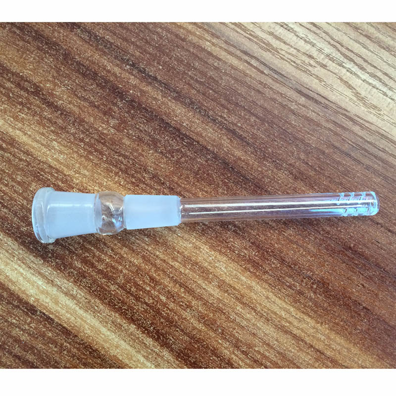 

14mm To 14mm Downstem for Glass Bongs Water Pipes Beaker Bong High Quality Hookah Glass Smoking Accessories