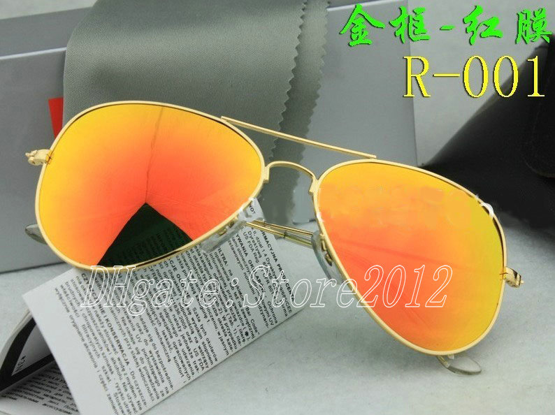 

High quality New pilot Fashion Sunglasses For Men and Women Brand designer Vintage Sport UV400 Sun glasses With case and box