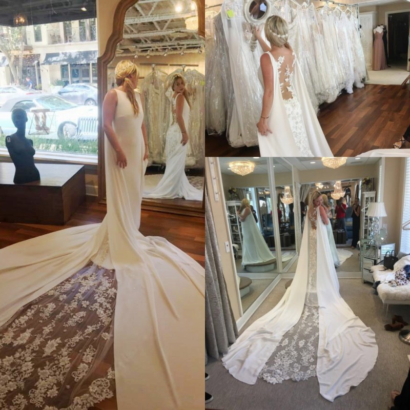 

Elegant Lace Long Train Wedding Dresses Sexy Sheer Back Sleeveless Bridal Gowns Saudi Arabic Simple Summer Wedding Dress Custom Made, Black