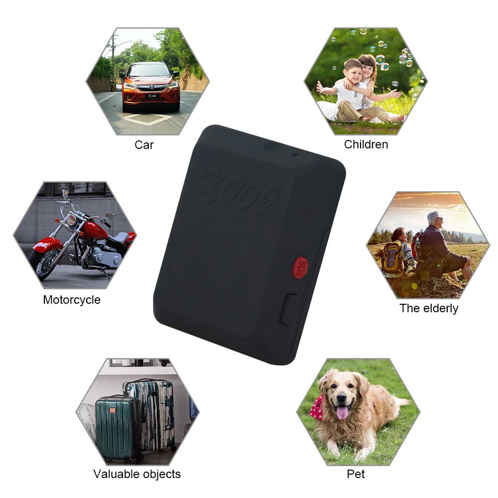 

Mini GPS Personal Tracker X009 Easy to Operation with Built-in Camera and Antenna Real Time Monitoring Long Standby Time