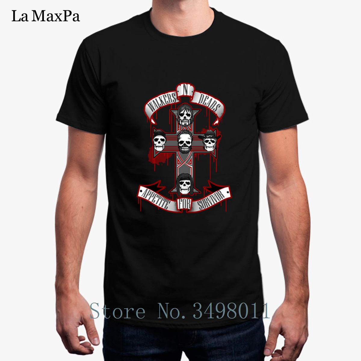 STUFF4 Boy/'s Black Round Neck T-Shirt//Imperial Walker AT-ST//SZ