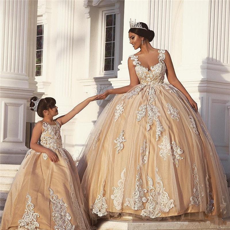 mother daughter bridesmaid dresses