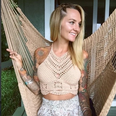 

Crochet crop top, boho top, gypsy hippie festival summer Women's Sexy top, festival boho hippie top, Purple