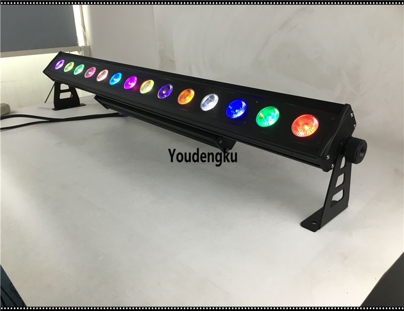 2 pieces 14 lens cob led wall washer 30W 3in1 rgb led dmx 512 wall washer cob led pixel bar for stage event bar waterproof ip65-image-408914645