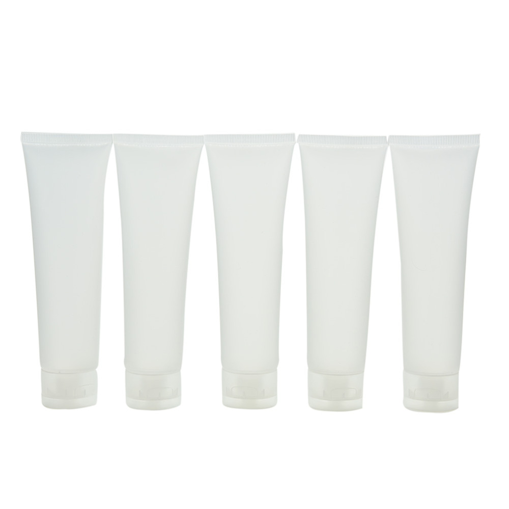 

Wholesale Travel Empty Clear Tube Cosmetic Cream Lotion Containers Refillable Bottles 20ml/ 30ml/ 50ml/ 100ml 5pcs/lot