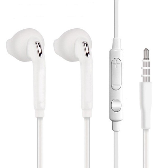 

Headphones In-Ear Earphone with Mic Earbuds 3.5mm Stereo Headset Flat wire for Samsung Galaxy S7 S6 S5 S4 universal .., Mixed color