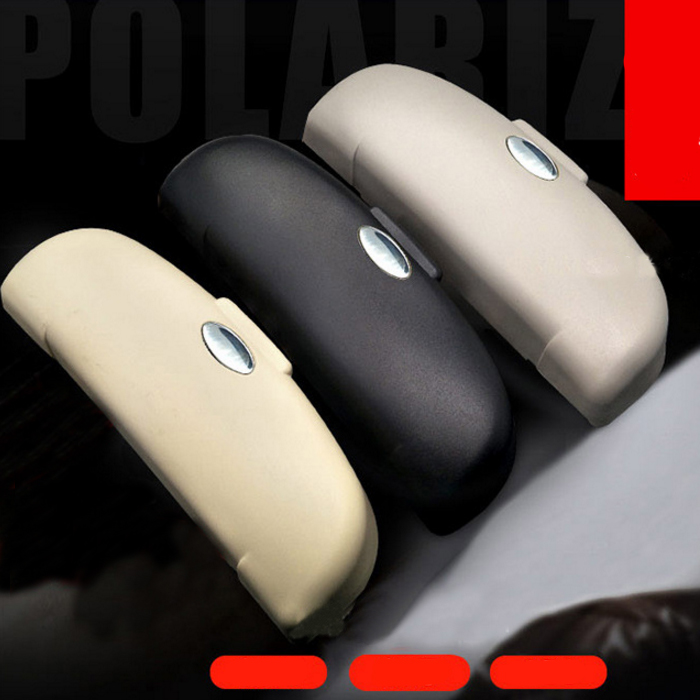 

Car Sun Visor Glasses Box Sunglasses Case Holder Storage box For Ford Focus 2 3 Kia Rio Solaris Hyundai Mazda Opel VW